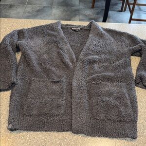 Barefoot Dreams Charcoal Cardigan